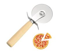 Roue à pizza, trancheuse à pizza en acier inoxydable de qualité supérieure avec barrière de protection, coupe tranchante pour tortillas pâtes brownies lasagne
