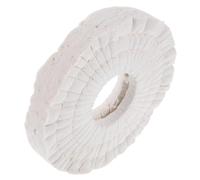 Roue à Polir Automatique en Coton pour Plaqueuse de Chants, Blanc | Finition de Haute Précision, Intégration sans Couture, Compatibilité Polyvalente, pour Lignes de Meubles en Bois