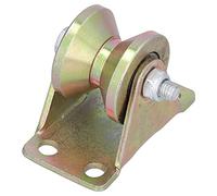 Roue à Rainure de Type V Robuste de 32 Mm avec Support de 2,5 Mm pour Porte Mobile - Poulie de Guidage de Rigide pour Rail de Câble Métallique - Résistance à la Améliorée et