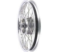 Roue à rayons 1,6 x 17" Jante en aluminium poli, anodisé, rayons en acier inoxydable - Simson S53OR, S83OR