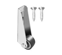 Roue à rouleau de portail - Roulement de charge - Rail vertical anti-chute - Guide inférieur