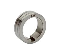 Roue à rouleaux moletée 0,6 0,8 0,9 30 x 22 x 10 mm UVK 76ZY01 76ZY-01 for moteur d'alimentation de fil fourré. Pièce de soudage(V 0.6 0.8)