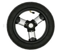 Roue à roulements à billes avec pneumatique pour châssis Tura ( Noir )