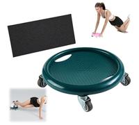 Roue à roulettes, entraînement rotatif à 360° avec tapis antidérapant, roue abdominale pour femme, pour brûler la graisse du corps entier, contrôle du poids ou équipement d'entraînement à la maison