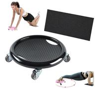 Roue à roulettes, entraînement rotatif à 360° avec tapis antidérapant, roue abdominale pour femme, pour brûler la graisse du corps complet ou pour contrôler le poids du corps ou équipement