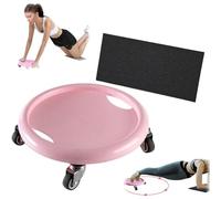 Roue à roulettes, entraînement rotatif à 360° avec tapis antidérapant, roue abdominale pour femme, pour brûler la graisse du corps complet ou pour contrôler le poids du corps ou équipement