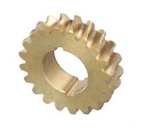 Roue à vis sans fin pour tondeuse à gazon 20 Bronze avec alésage 78 Taille compatible avec les modèles 4811246 51095 GIS 2000 Series pour l'entretien du jardin et l'extérieur