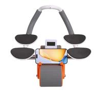 Roue AB Fitness - Roller Abdominal Silencieux Intelligent Avec Minuterie | Outil Portable pour Exercices à La Maison | Entraîneur Muscle Bras Épaules Cores, Pour Entraînement Maison Gym Voyage