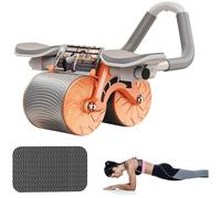 Roue Abdominale - Ab Roller - Rebond Automatique - Support De Coude - Fitness - Adulte