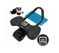 Roue abdominale avec guidon triathlon et support pour smartphone
