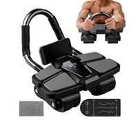 Roue Abdominale - Avec Support Coude Dispositif Fitness - Roue abdominale avec support téléphone intégré,pour Salle de Sport à Domicile Maison Appartement Chambre Studio Pièce