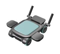 Roue Abdominale Avec Support Pour Coudes | 4 Roues À Automatique Et Équipement Anti-Dérapant - Matériel de Musculation pour Abdominaux | Pour Entraînement à la Maison au Bureau ou en Salle de Sport