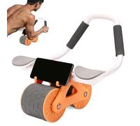 Roue abdominale de automatique, rouleau à rouleaux AB - Roue abdominale amovible avec support du coude | Supplies d'entraînement portables, rouleau d'entraînement au ventre pour la maison, gymnase