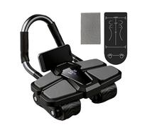 Roue Abdominale De Renforcement,avec Support De Coude Pour Entraînement | Roue Abdominale Support Téléphone Intégré - Pour Maison Bureau Salle De Sport Intérieur Extérieur Garage Chambre