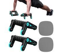 Roue Abdominale,Entraîneur Abdominal Pliable Équipement Fitness - Appareil Léger Entraînement Force Centre Pilates | Usage Intérieur Extérieur Maison