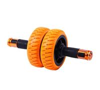 Roue abdominale - Entraîneur de force - 35 cm - Portable et léger - Roue d'exercice pour homme et femme - Pour débutants - Pour l'intérieur et l'extérieur - Équipement d'entraînement amusant