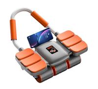 Roue abdominale - Entraîneur de renforcement des abdominaux à rebond automatique | Entraînement de base avec 6 roues et 6 coudières pour homme et femme