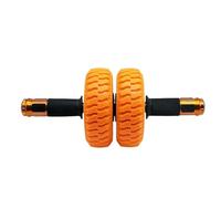 Roue abdominale - Équipement d'exercice de force - Taille compacte de 15,2 cm - Design portable - Poignée antidérapante - Parfait pour homme et femme - Débutant - Fitness intérieur et extérieur - 35 x