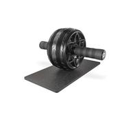Roue Abdominale HS-W145AM avec Tapis de Genou Extra Epais pour la Maison, la Salle de Sport à Domicile, le Fitness, Roulette Abdominaux pour