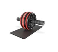 Roue Abdominale HS-W145AM avec Tapis de Genou Extra Epais pour la Maison, la Salle de Sport à Domicile, le Fitness, Roulette Abdominaux pour