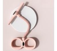 Roue abdominale intelligente avec compteur et affichage des calories - Entraîneur abdominal à rebond automatique pour entraînement de base, équipement de gym à domicile, rose (A-rose)