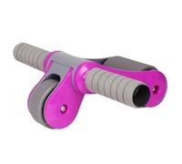 Roue abdominale， Roue abdominale pliable for exercices de fitness à domicile, équipement d'entraînement des bras(Purple)