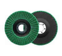 Roue Abrasifs à Lamelle 3 à 10 disques de roue de polissage à lamelles de 4,5" 115 mm