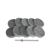 Roue Abrasive en Fiber de Nylon de 2 pouces, 10 pièces, roue de polissage Non tissée