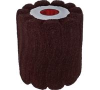 Roue abrasive en non-tissé moyenne brune Ø100xl100mm 19mm PROMAT