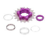 Roue Adfaga pour vélo monovitesse, cassette en acier de qualité supérieure, accessoire de cyclisme haute performance et durable pour vélos monovitesse. Options : 16T, 18T, 20T et (18T)