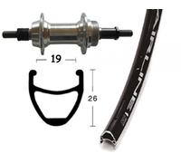 ROUE ARR.28x1.75 WINORA VUELTA AIRLINE 36 TR.AXE 135 6/7V.NR - 2146567300 -