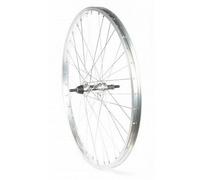 Roue arrière 20 pouces pour vélo junior à roue libre ( Argent / 20" (0-19mm) | Filetage roue libre )