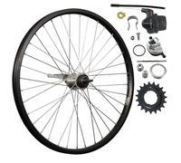 Roue arrière 26" RYDE Andra 40 Shimano Nexus 3 Vitesses moyeu à Engrenages RBN Noir