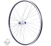 Roue VTT 27.5" AR Blocage K7 Jante Noir MACH1 ER10. MOY SHIM.TX500 V-Brake 8/9/10V