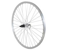 Roue arrière 28"" - jante double paroi - freins à patin - 8/9 vitesses