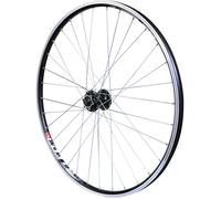 Roue 29" VTT Avant Jante ALU Double PAROI MACH1 Combo Noire Frein Disque MOYEU Shimano DEORE M475 Blocage Rapide