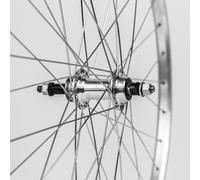 Roue arrière 650A à roue libre pour vélo ( Argent / 650mm (590-19mm) | Filetage roue libre )