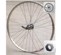 Roue arrière à rétropédalage pour vélo route 700 ( Argent / 700mm (622-13mm) )