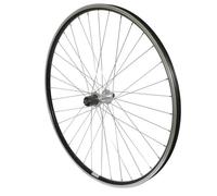 P2R Roue arrière alu double paroi – moyeu alu blocage cassette – noir – 9/8 vitesses
