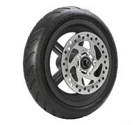 Roue arrière de 8,5" avec frein à disque de 120 mm pour Xiaomi Mi Electric Scooter Pro/Pro 2, pneu de rechange en caoutchouc et métal pour scooter électrique (roue + disque de 120 mm)