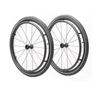 Roue Arrière de Fauteuil Roulant de Sport de 24 Pouces, Pneu Tout Terrain Pneumatique 24X1 3/8, Roulement : 12,7 mm