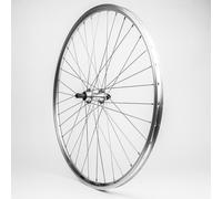 Roue arrière de vélo 28 pouces à blocage rapide Roue Libre ( Argent / 28" (0-19mm) | Filetage roue libre )