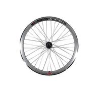 Roue arrière de vélo avec jante profonde de 43 mm, idéale pour vélo de course, vélo fixie, vélo de piste, Silver, 28" 700C 622