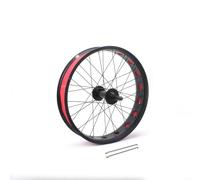 Roue arrière de vélo Fat Bike 20 x 4,0 pouces, 24/26 pouces, pour vélo de neige/plage, rayons 36 x 14G, frein à disque à dégagement rapide, moyeu arrière 195 mm 36H, jante arrière pour volant d'inerti