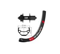 Roue arrière disque DT Swiss 545 6T 36T Br Sh.Deore - noir - 26"" x 1,90 mm - Homme - Trekking - Vélo électrique