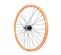Roue arrière écrou axe plein jante moyeu Sélection CGN Fixie 700 Mach1 430. Orange