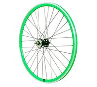 Roue arrière écrou axe plein jante moyeu Sélection CGN Fixie 700 Mach1 430. Vert