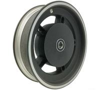 Roue arrière en alliage d'aluminium pour scooter électrique Xiaomi 5 Pro | Pneu en caoutchouc solide, pas de gonflage nécessaire, sécurité sans crevaison, qualité de conduite lisse