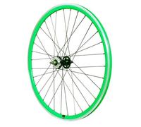 Roue arrière Fixie CGN Mach1 430 - Axe plein - Vert - 28mm/1300g