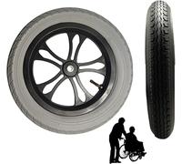 Roue Arrière Gonflable De 12 Pouces For Fauteuil Roulant, Pneu De Rechange En Caoutchouc 310 X 50-203, Accessoires For Fauteuil Roulant